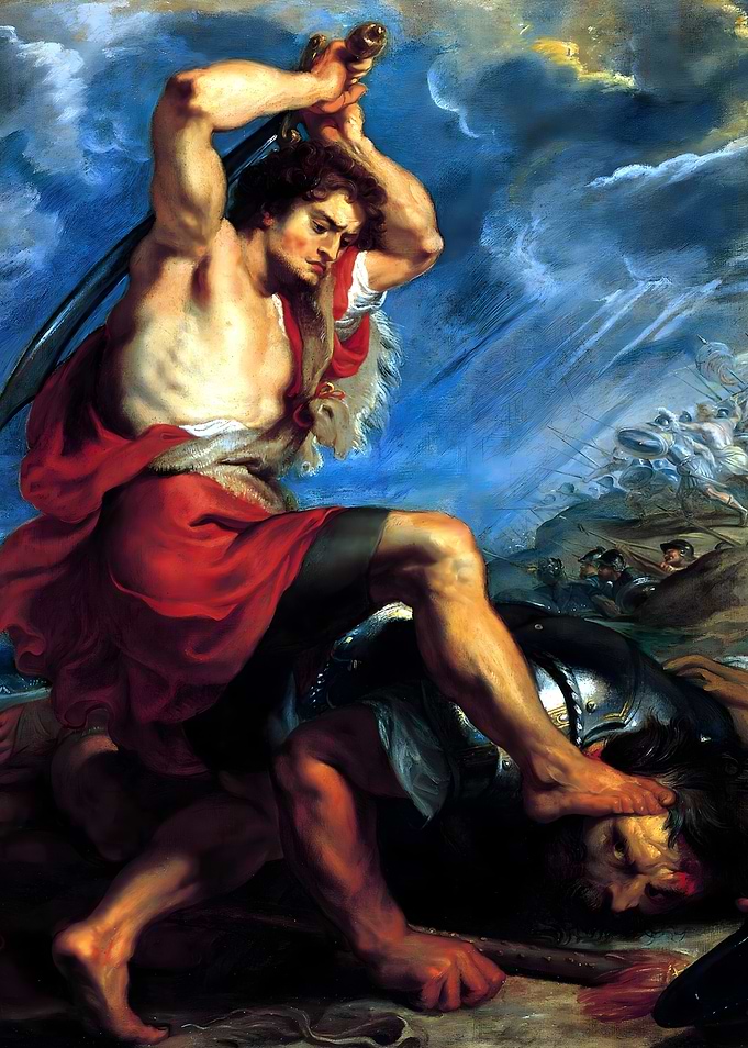David Slaying Goliath
