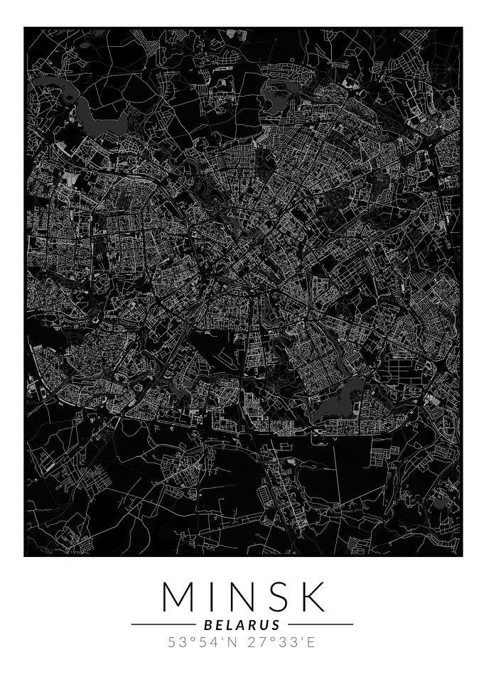 Minsk City Map