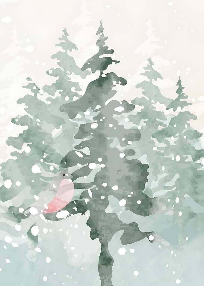 Winter Watercolor