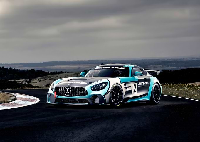 Mercedes AMG GT Black Seri