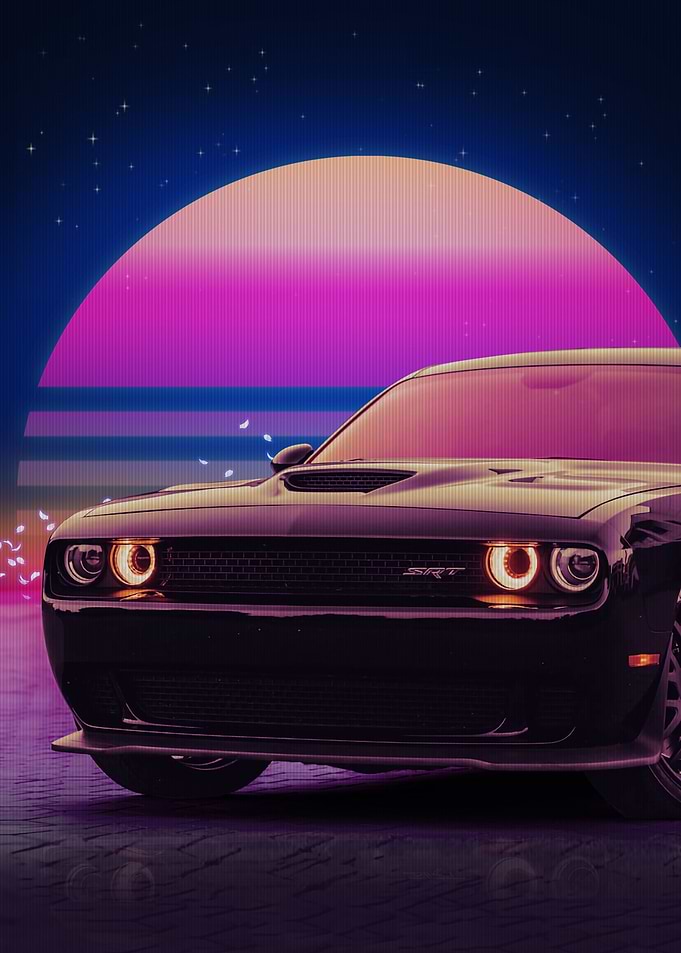 Dodge SRT Synthwave