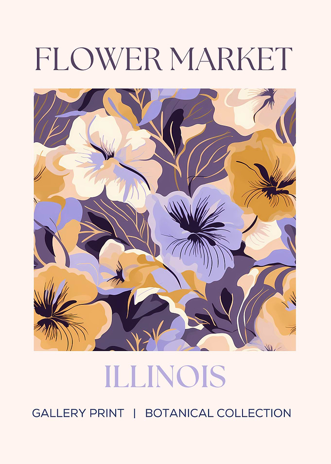 ILLINOIS flower market