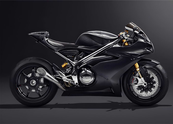 NORTON V4SV SIDE VIEW