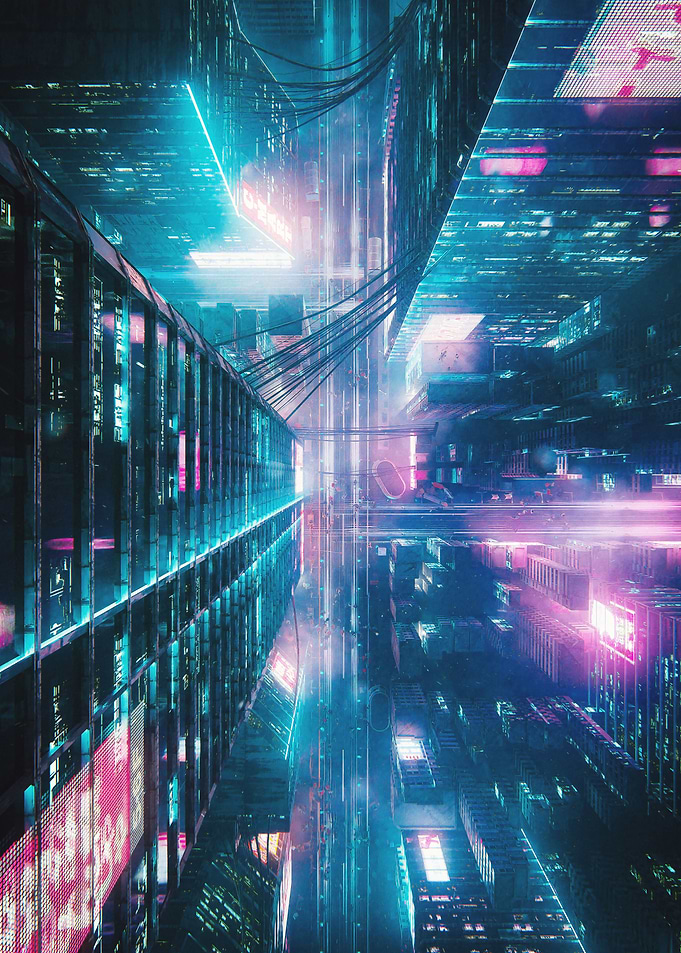 Cyberpunk Fly