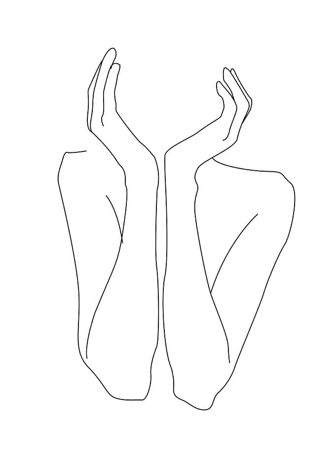 Minimalist Female Drawing