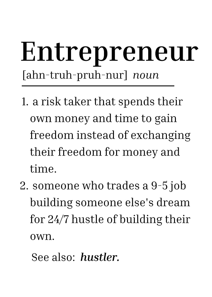 entrepreneur definition