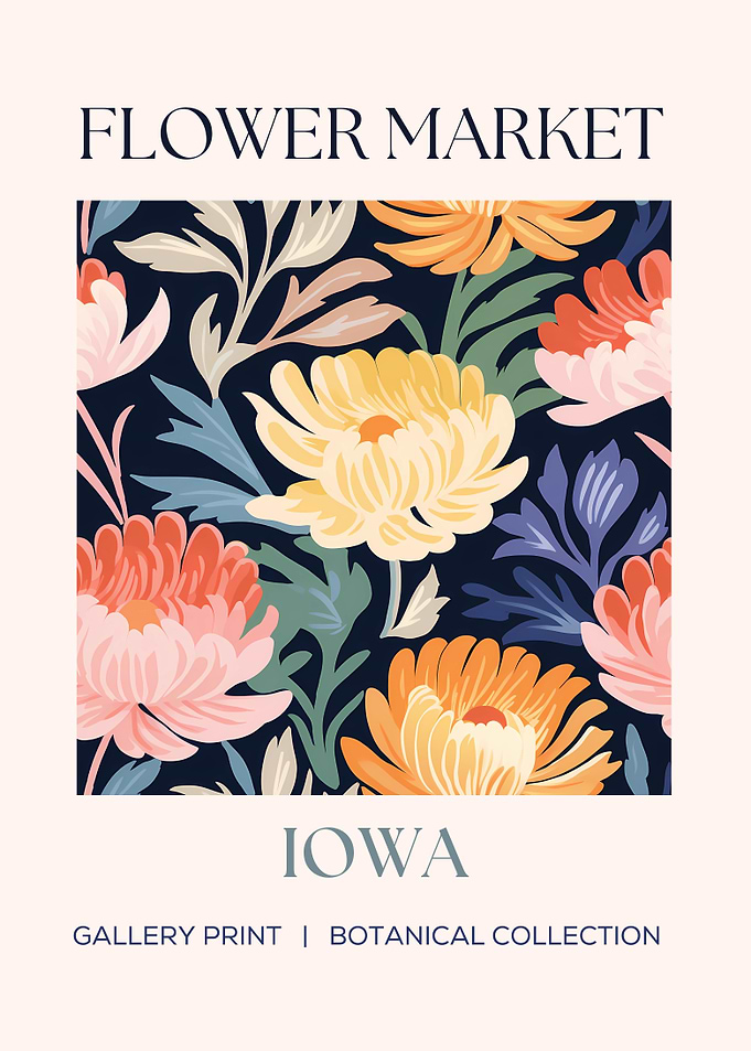 IOWA flower market