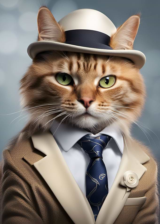 Funny cat