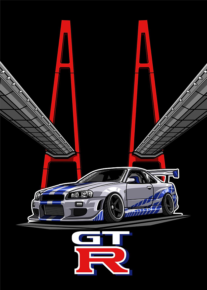 Nissan R34 Godzilla