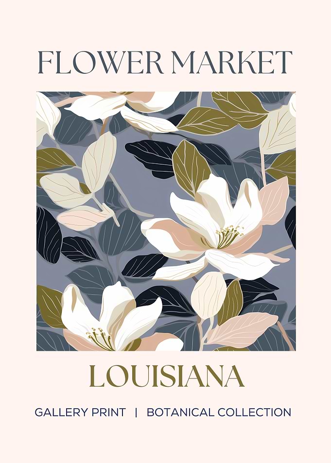 LOUISIANA flower market