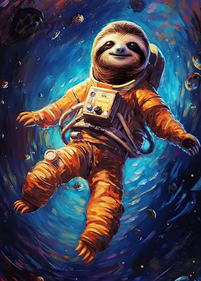 Sloth Astronaut