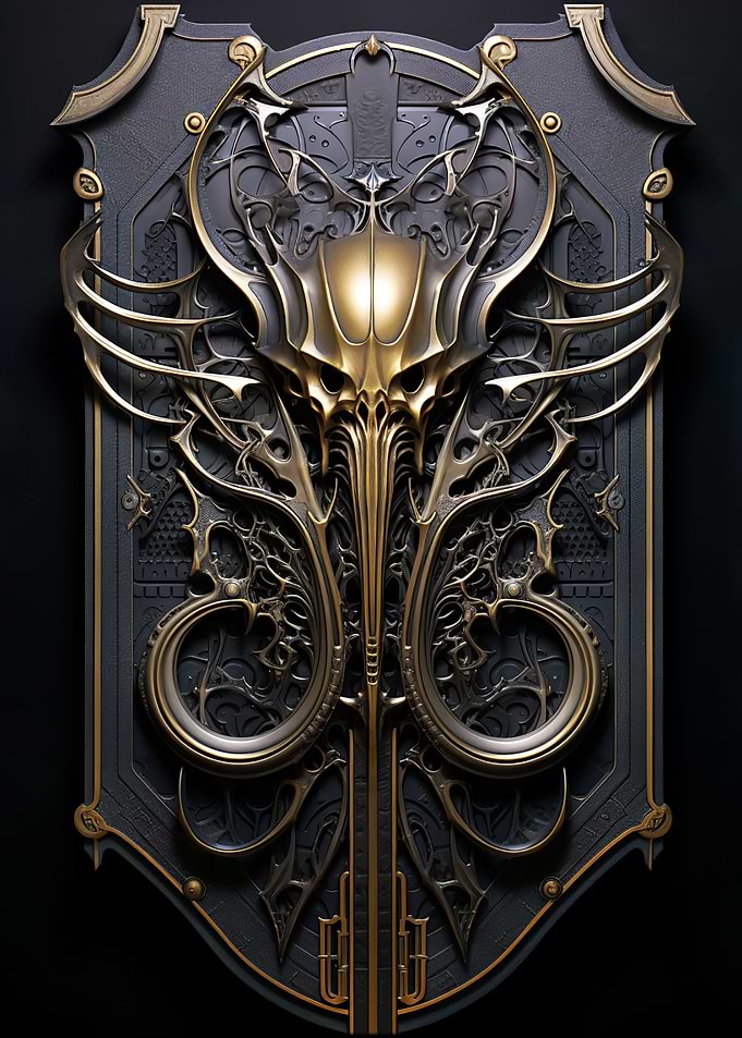 Elegant Devil King Art