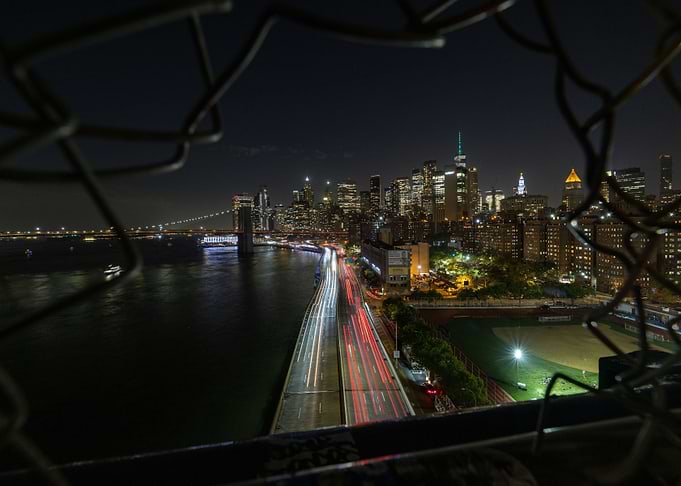 Framed Manhattan Skyline