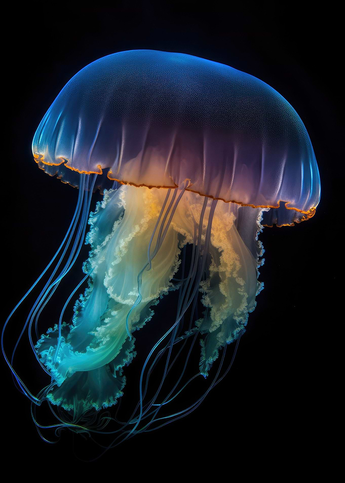 Neon Jellyfish 14