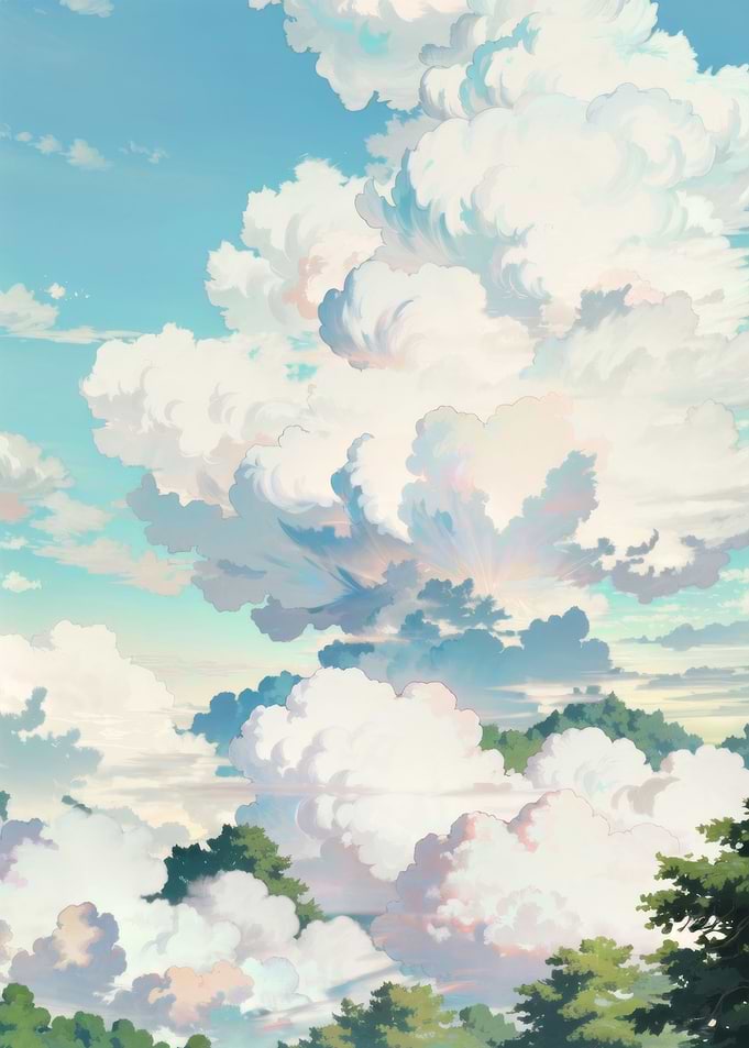 Cloudy Forest