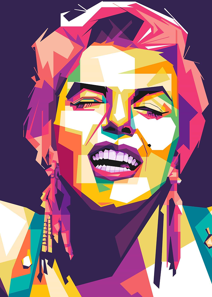 Super Monroe Pop Art