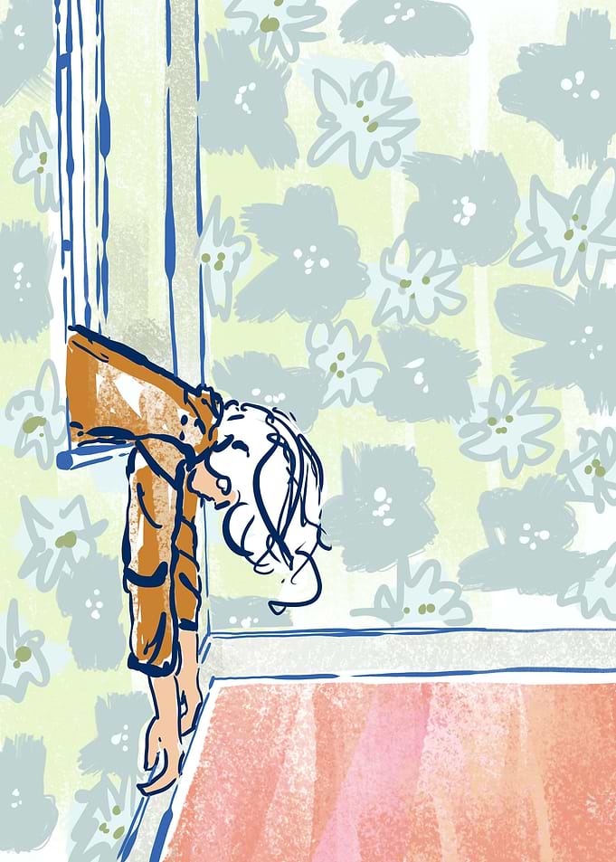 Woman in the window