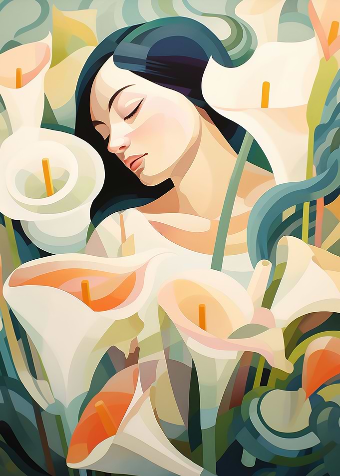 Calla Lily Girl