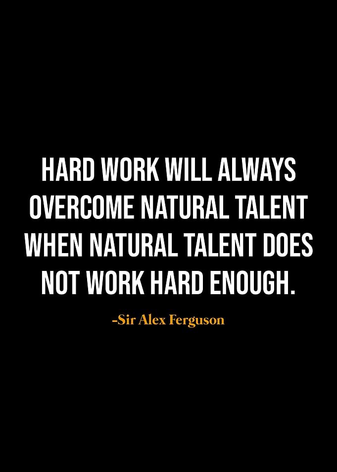 Sir Alex Ferguson quotes