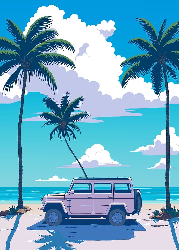 Retro Beach 4