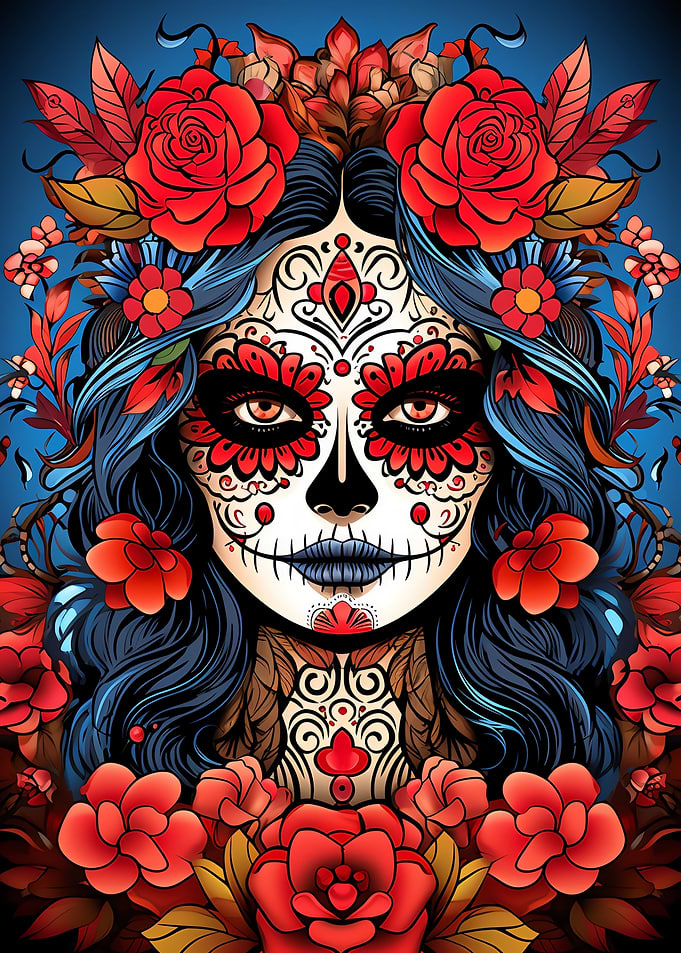 Day Of The Dead Sugar Skul
