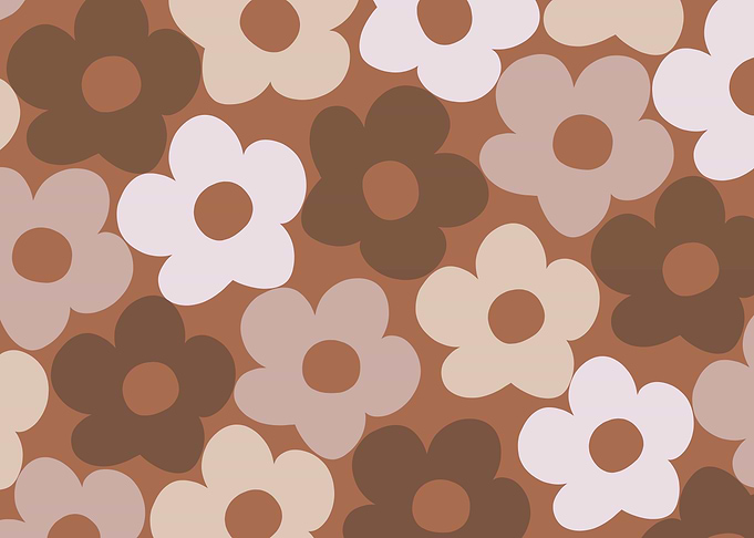 Retro Fall Daisies 2