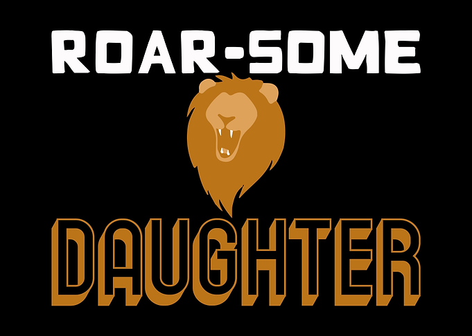 Lion Pun Daughter Lioness