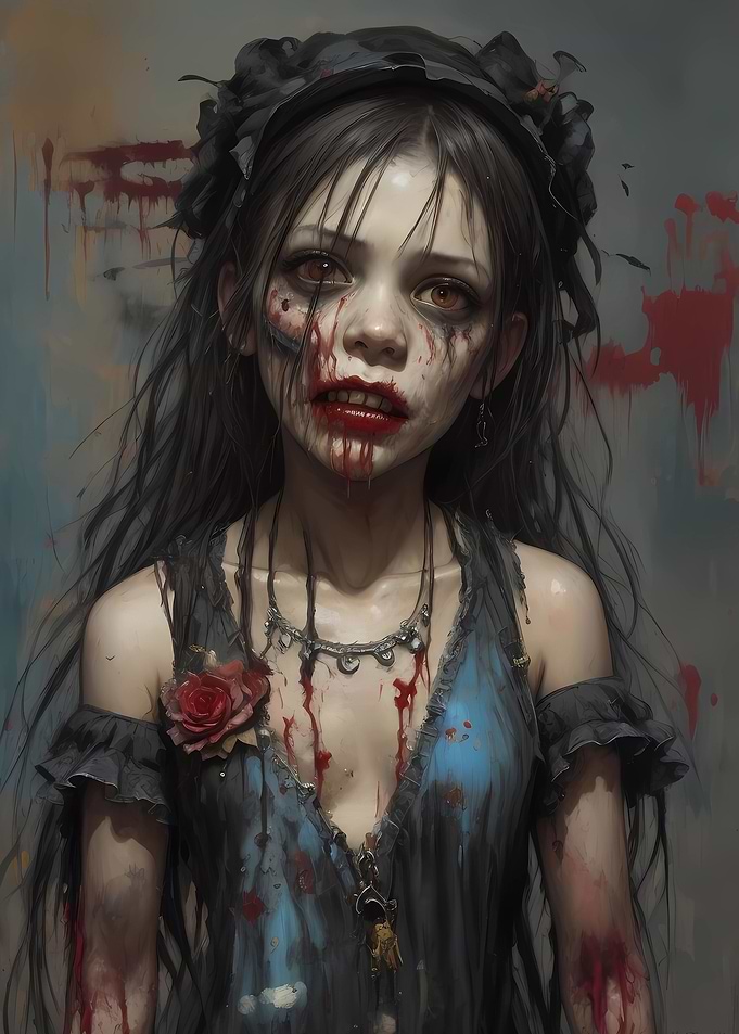 Beauty zombie