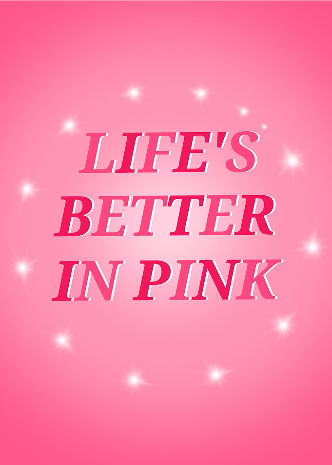 Pink Quote