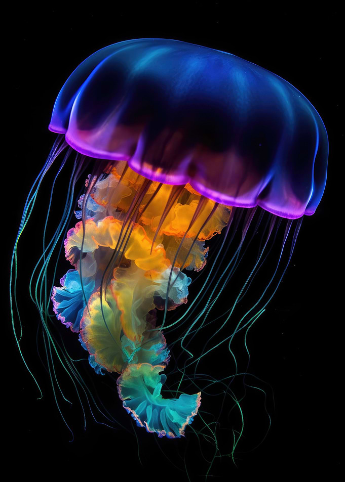 Neon Jellyfish 12