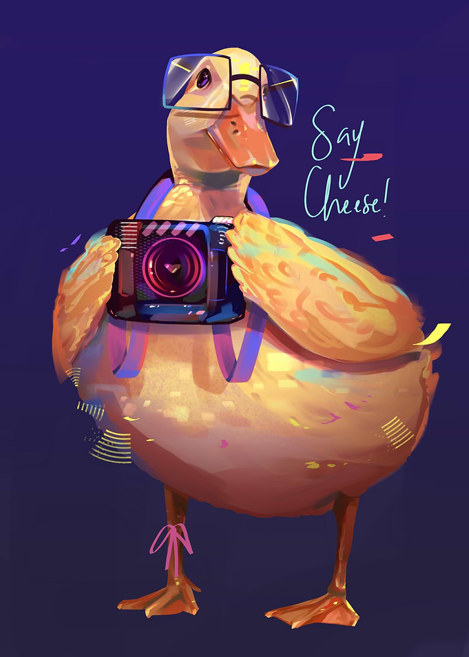 the Duck and the Camera