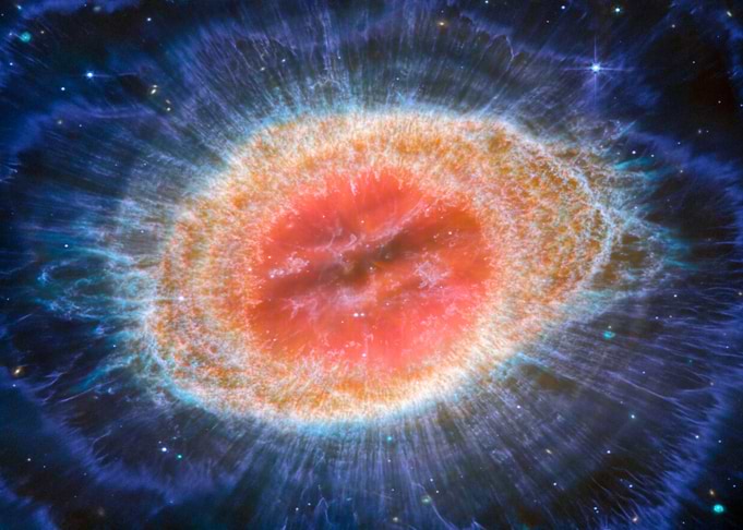 NIRCam Ring Nebula JWST