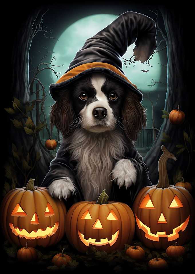 Border Collie Halloween