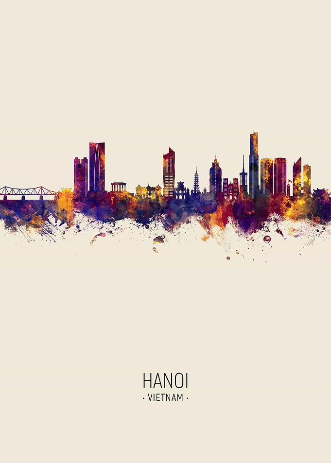 Hanoi Skyline Vietnam