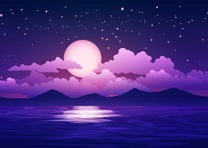 Night Landscape Art