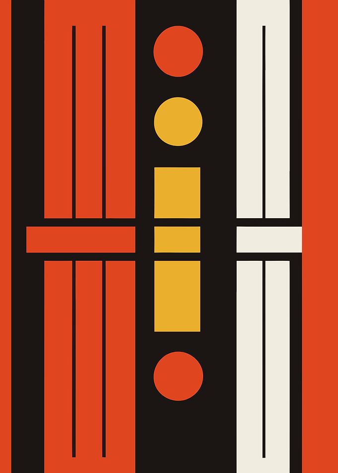 Abstract Shapes Bauhaus