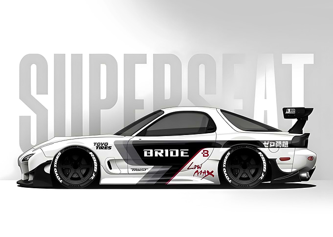 RX7 FD3S DRIFTING WIDEBODY