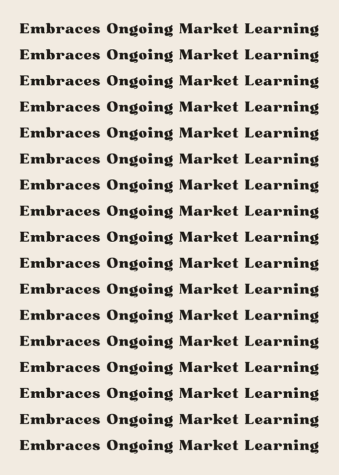 Embraces Ongoing Market Le