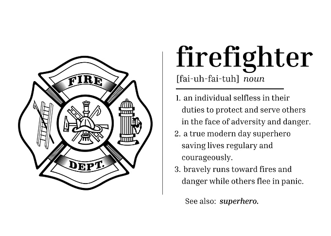 definition firefighter