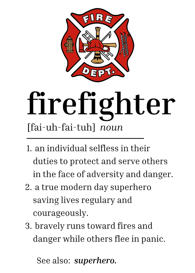 definition firefighter