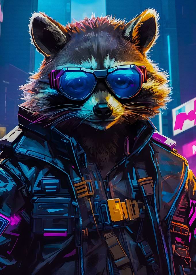 Cute Raccoon