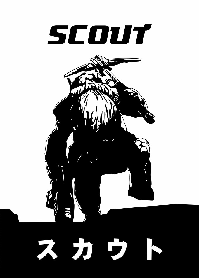 Deep Rock Galactic Scout 4