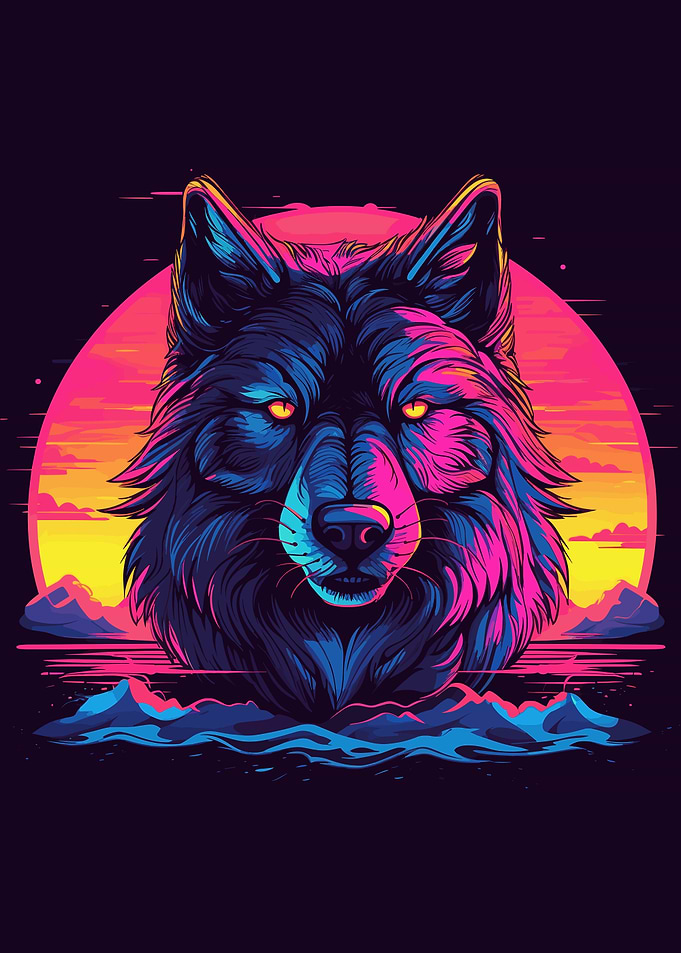 Wolf Watercolor