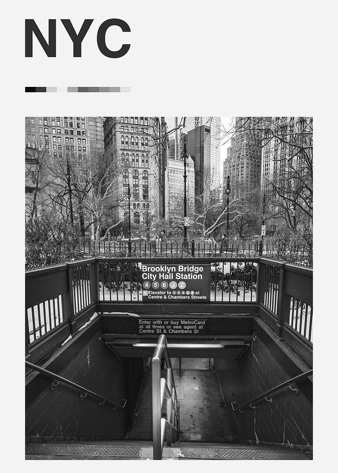 Brooklyn Bridge Subway NYC