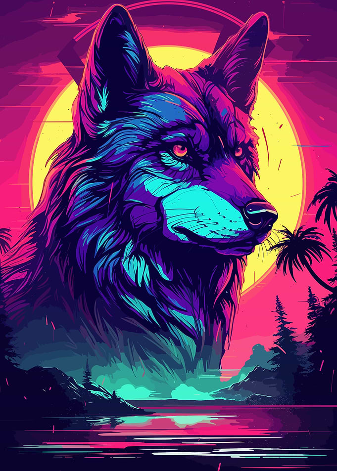 Wolf Watercolor