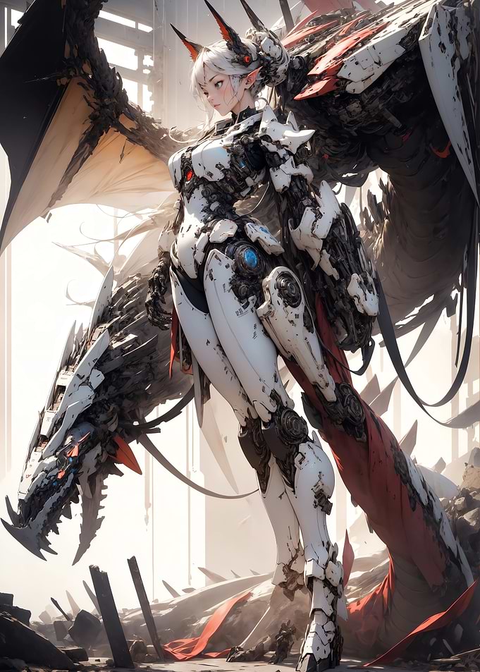 Anime Dragon Girl