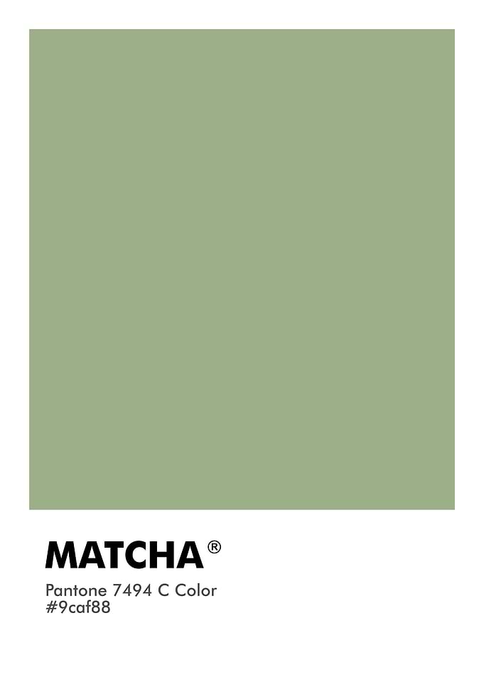 PANTONE MATCHA