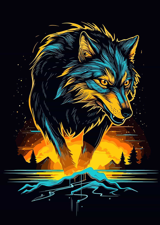 Wolf Watercolor