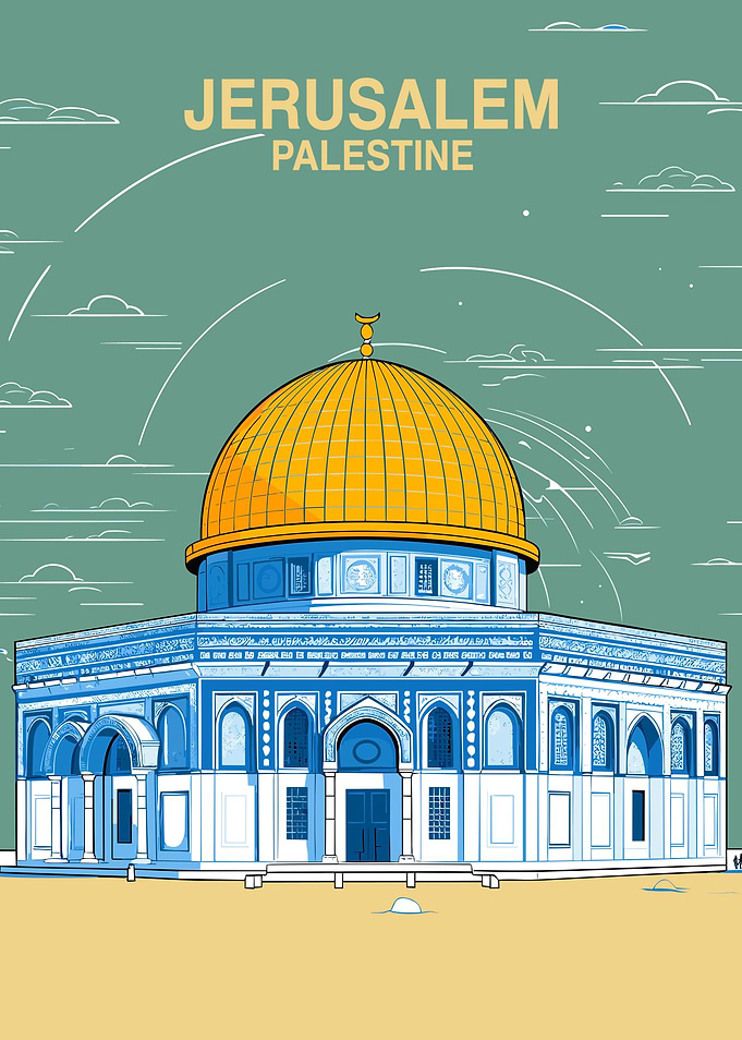 Jerusalem Al Aqsa Poster