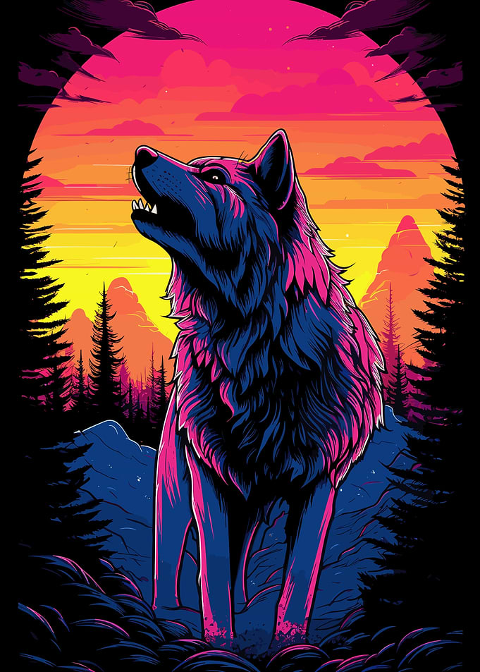 Wolf Watercolor